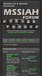 Mobile Screenshot of mssiah-forum.com